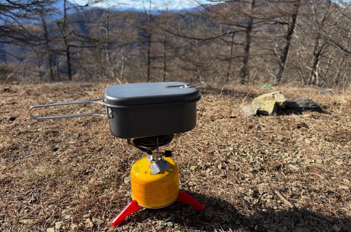 六ツ石山山頂で楽しむ山ごはん