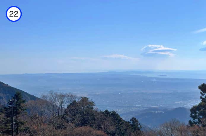 下社からの眺望
