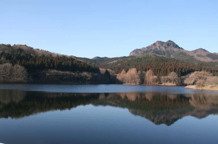 赤川ダムからの古賀志山