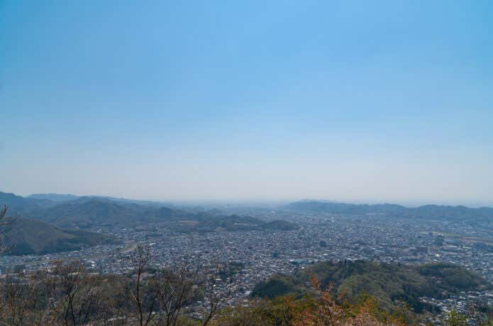 吾妻山からの眺望