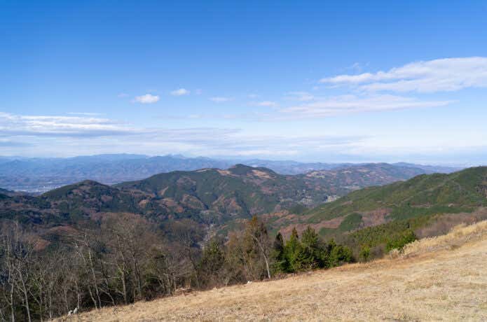 堂平山からのパノラマ