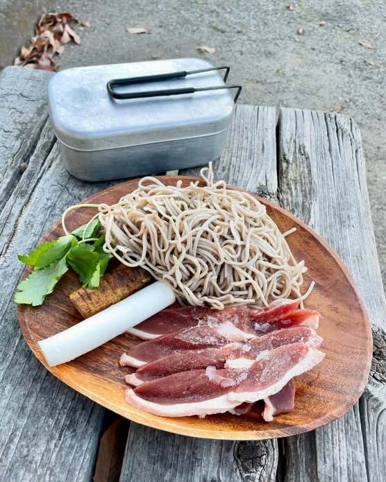 カレー鴨南蛮そば 材料
