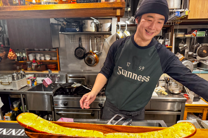 ケルティック・ムーン店長の奥田大地さん