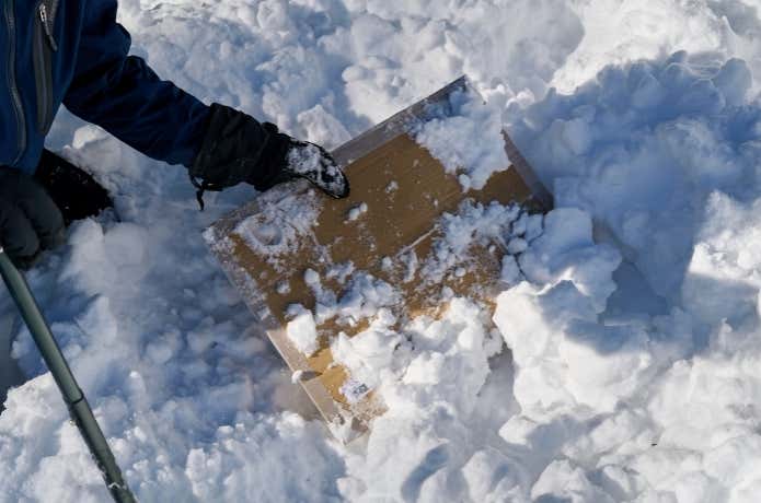 雪山でビーコン検証