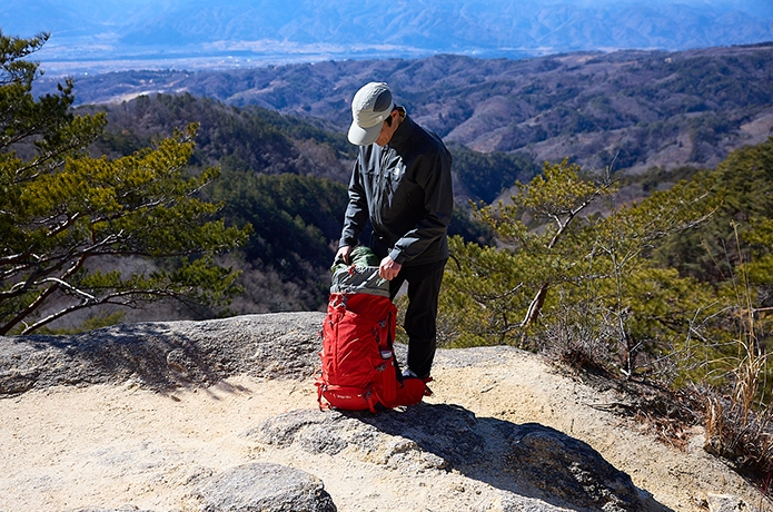 収納力抜群のリッジ