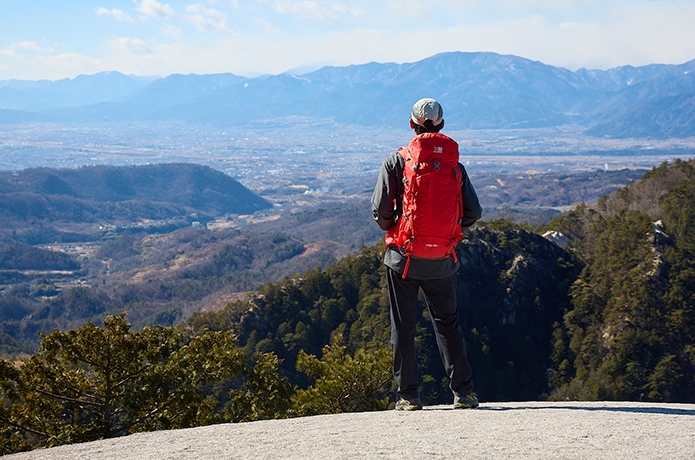 リッジなら快適な登山に