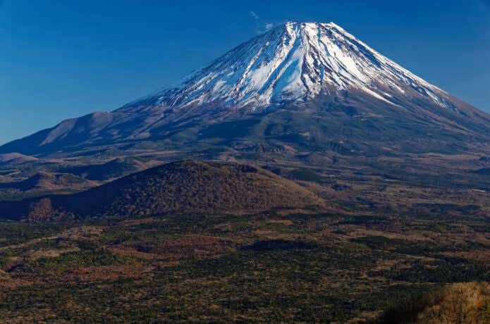 パノラマ台からの富士山