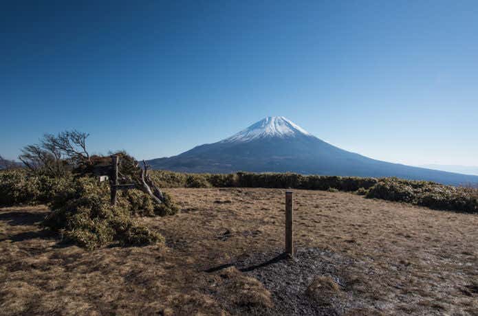 竜ヶ岳からの富士山