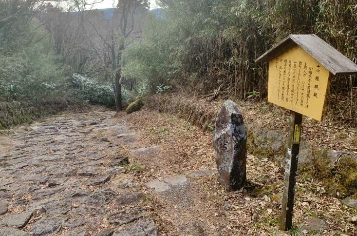 権現坂石碑