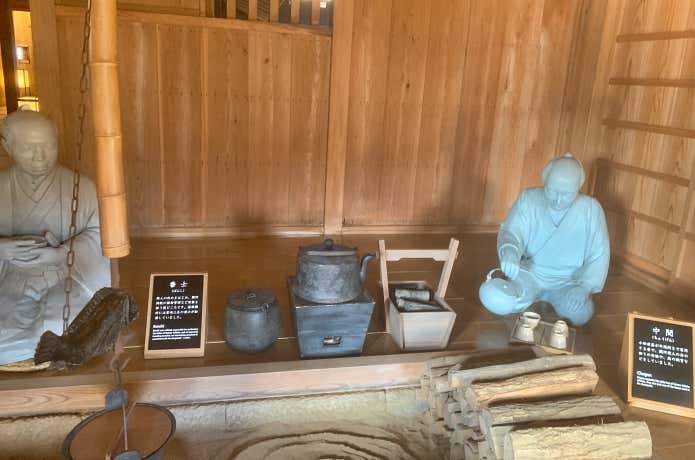箱根関所の内部