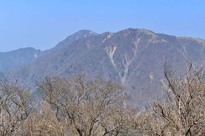 丹沢山と蛭ヶ岳