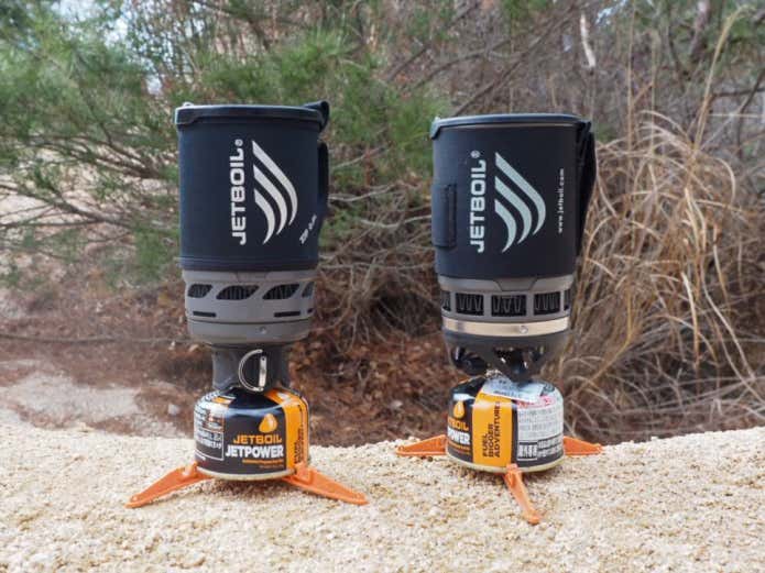 JETBOIL ジップ新旧比較