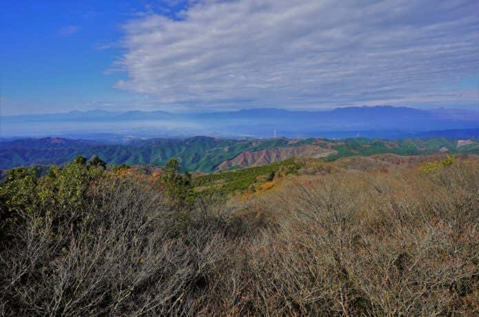 八溝山山頂からの展望