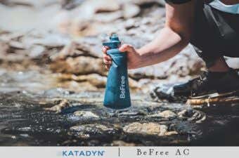 【登山や災害時に】「ビーフリーAC」で水問題をクリア！軽量＆コンパクトな携帯浄水器が進化して新登場