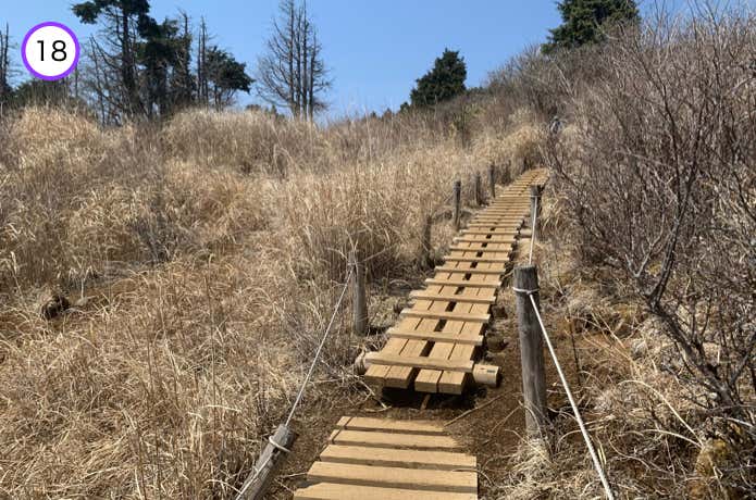 三ノ塔への登り