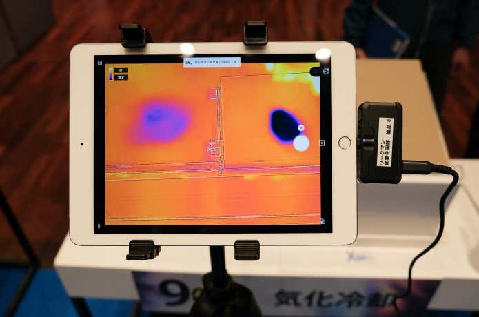 エックスシェルターの気化冷却性