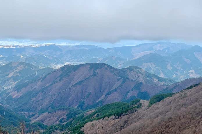 海に近く標高差も大きい塔ノ岳
