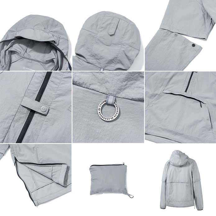 Mitchell Airshield LT Detach. Hoody Anorakのディテール