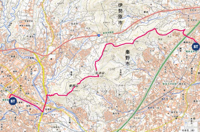 弘法山MAP
