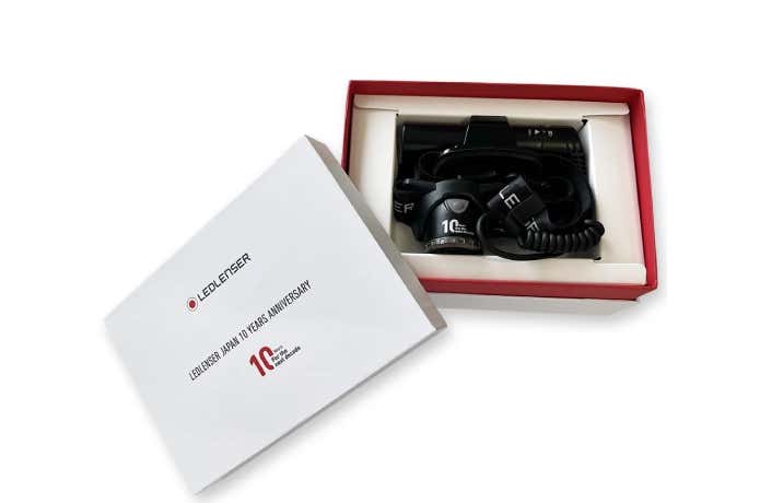 Ledlenser H8R ヘッドランプ 10周年記念モデル レッドレンザージャパン設立10周年記念 特別限定モデル「H8R