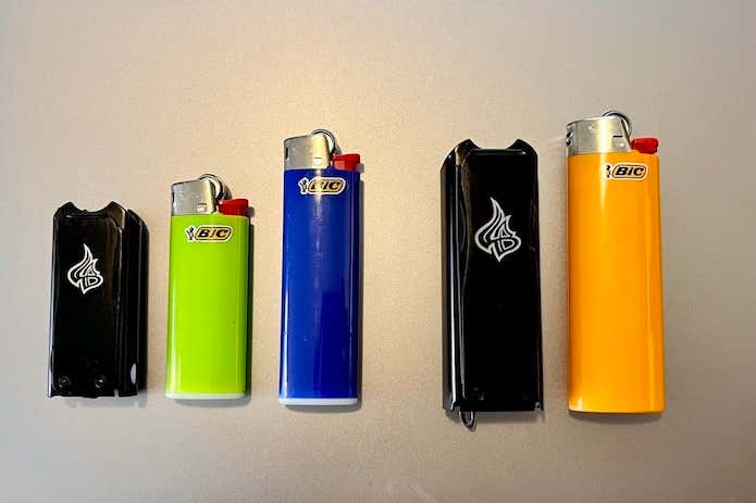 LighterBro ミニとクラシックのサイズ比較