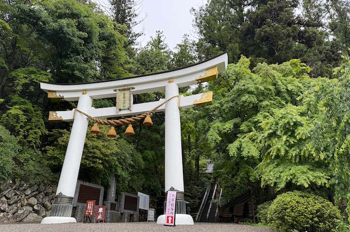 寶登山神社の大鳥居