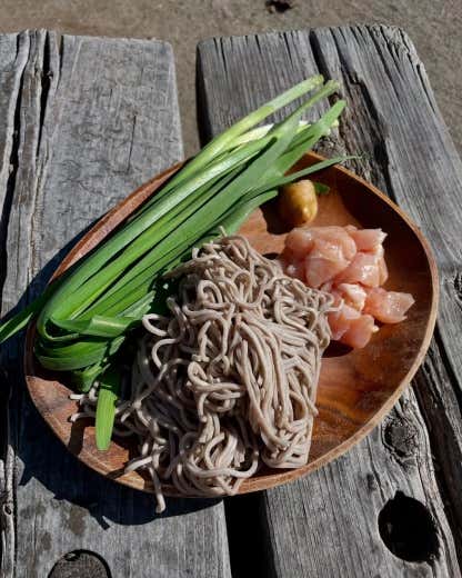 ニラ生姜そば 材料