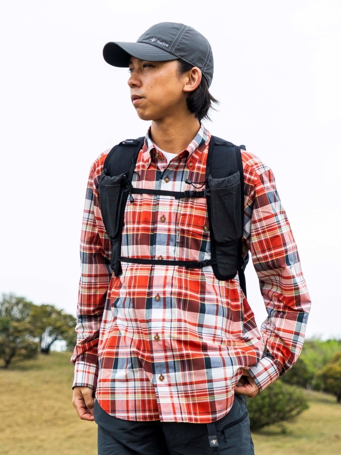 Cシールドフレッシュチェックシャツ