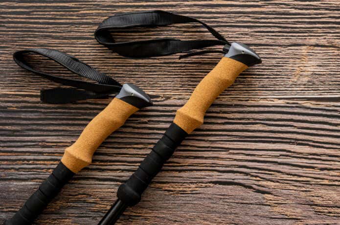 トレッキングポールがあるといざというときに安心