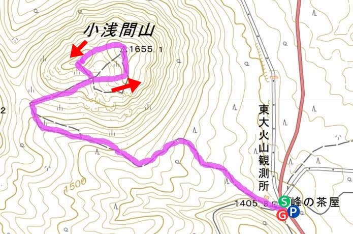 小浅間山往復コース