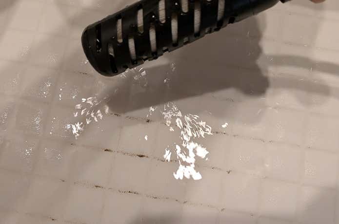 逆流洗浄で不純物を排出