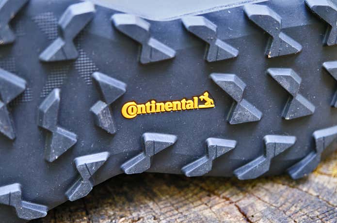 アディダステレックスのアウトソール「コンチネンタルラバー」