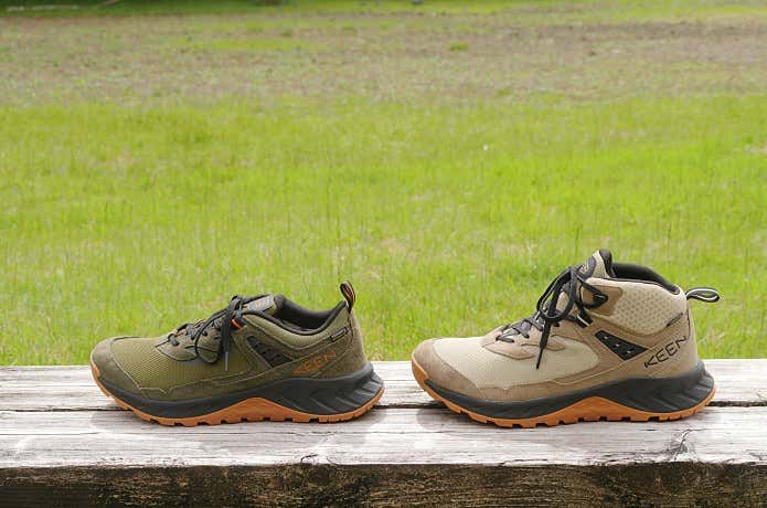 keen ハイキングシューズ　登山靴　箱なし 山も街も軽快に歩けるシューズがあったら！」を具現化。KEEN