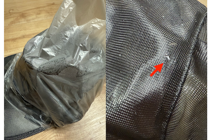 通気性の高さを実証