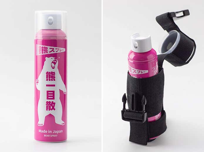 登山中の“もしも”に備える新たな相棒！国産熊スプレー「熊一目散