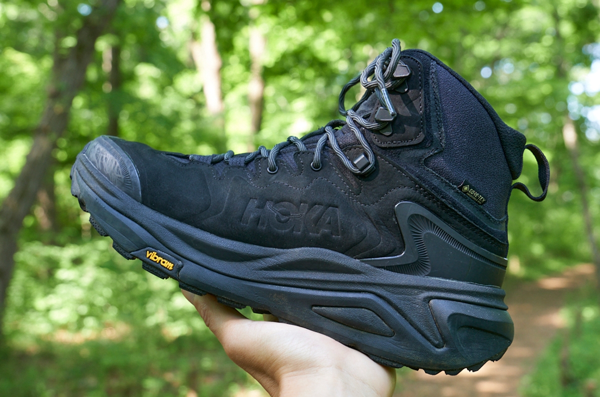膝にくる下りが快適に！＜HOKA＞KAHA 3 GTXのハンパないクッションが想像以上だった