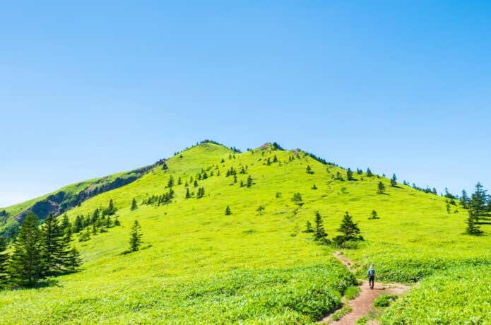登山　風景