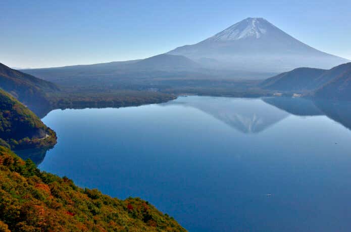 中之倉峠から見る富士山