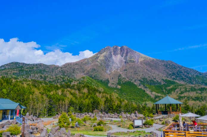 日光白根山のロックガーデン