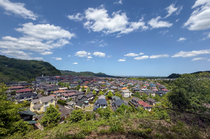 飯能アルプスからの風景