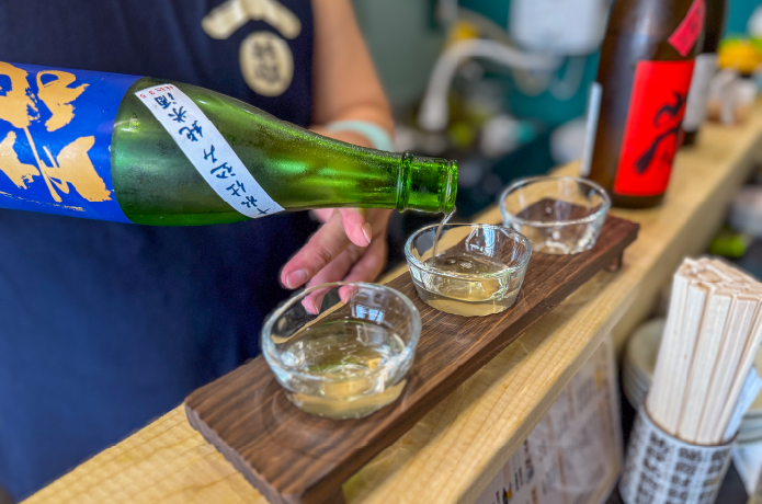 日本酒「五十嵐」3種飲み比べ