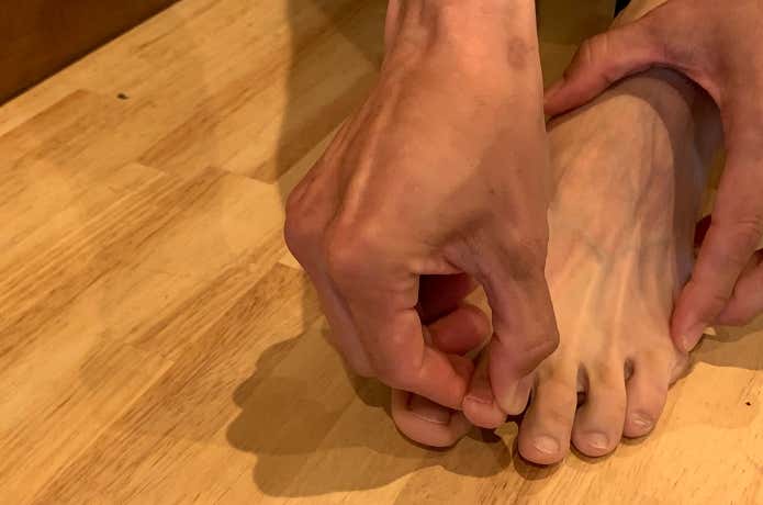 足底のストレッチ3