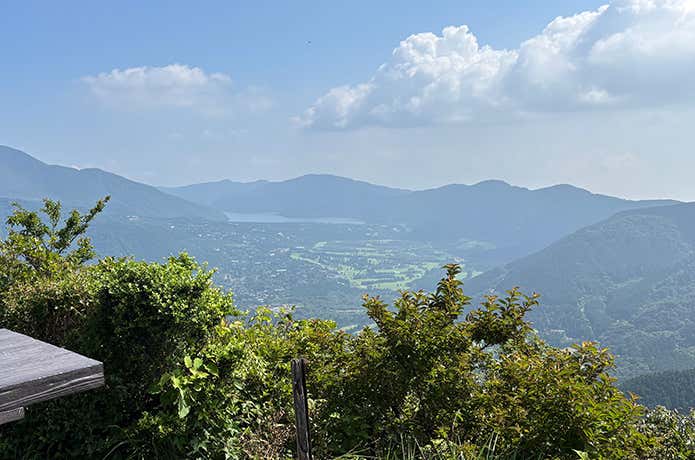 箱根の山々