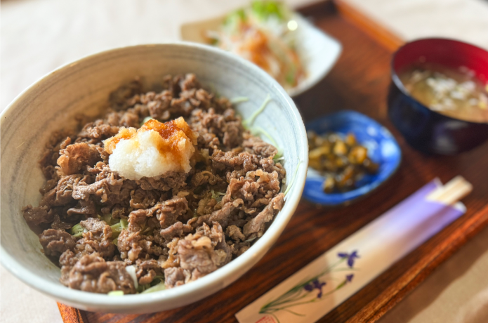牛うすぎり丼