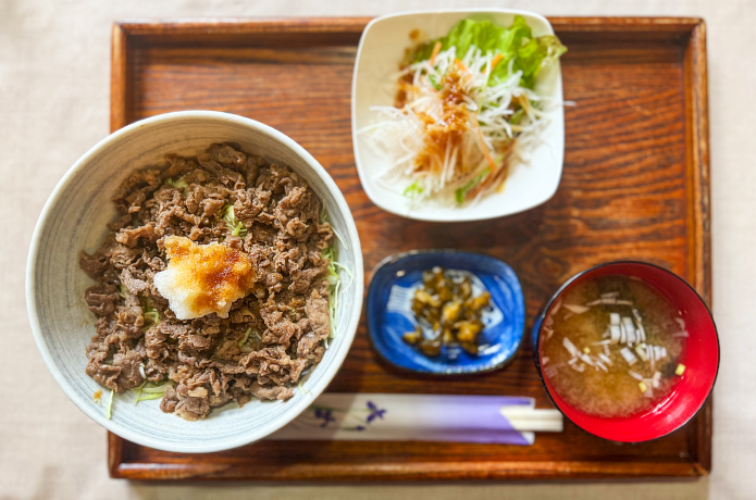 牛うすぎり丼