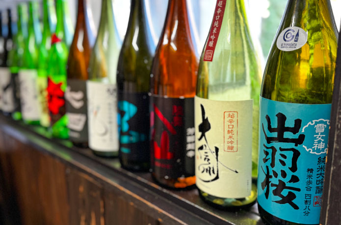 日本酒の数々