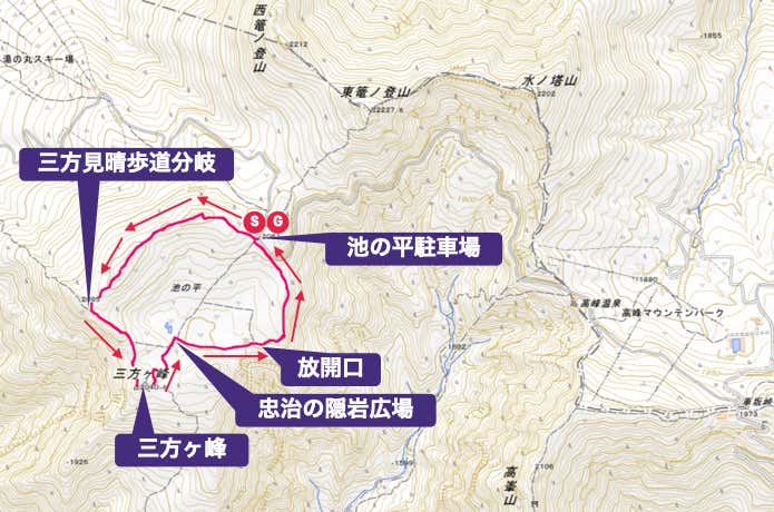 池の平MAP
