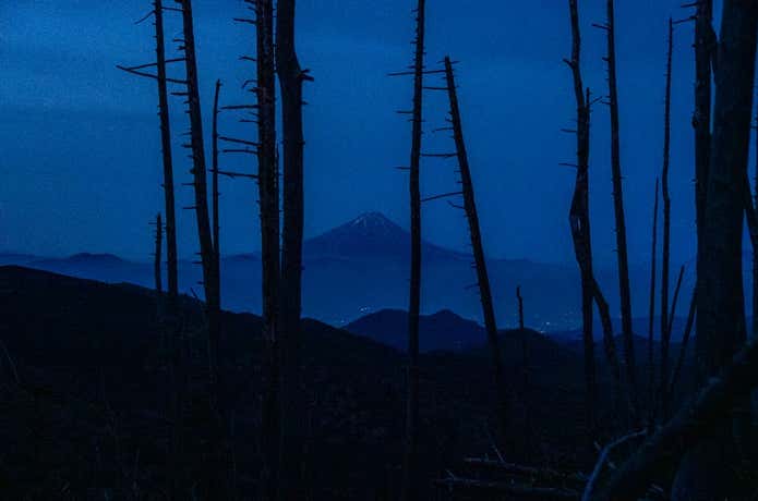 富士山の遠景