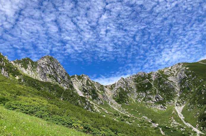 夏の木曽駒ヶ岳