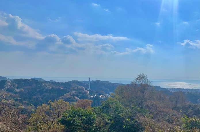 浅間山からの眺望
